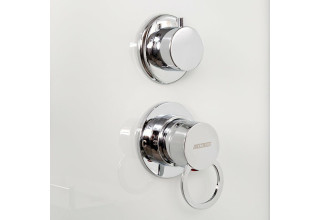 Душевая кабина Deto EM1510 N LED с гидромассажем