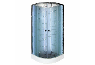 Душевая кабина Deto EM1510 N LED с гидромассажем