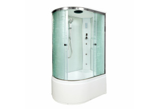 Душевая кабина Deto EM 4511 R с гидромассажем и электрикой