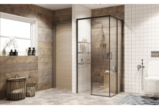 Душевое ограждение Ambassador Queen 11011203 Black