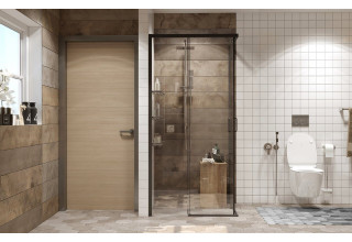 Душевое ограждение Ambassador Queen 11011203 Black