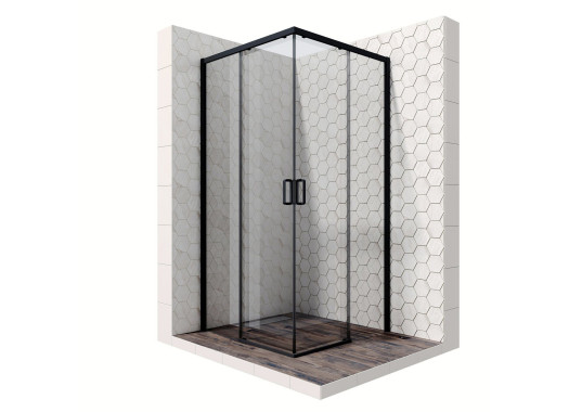 Душевое ограждение Ambassador Queen 11011203 Black