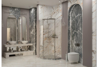 Душевой уголок Ambassador Ritz 112011103 1000x1000x2000