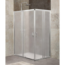 Душевой уголок BelBagno UNIQUE-AH-2-100/115-75/90-P-Cr
