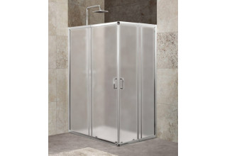 Душевой уголок BelBagno UNIQUE-AH-2-100/115-75/90-P-Cr