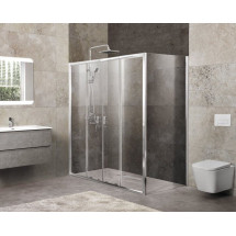 Душевой уголок BelBagno UNIQUE-AH-21-150/180-100-C-Cr