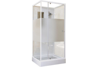 Душевая кабина RGW Andaman OLB-207 90 см, профиль белый