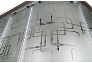 Душевая кабина Deto EM1512 L LED