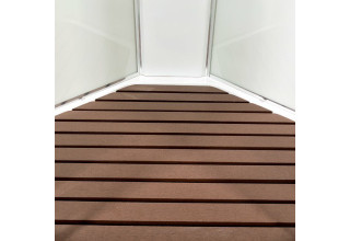 Душевая кабина Deto EM 1510 с гидромассажем и электрикой