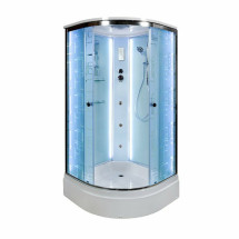 Душевая кабина Deto EM2790 LED с гидромассажем