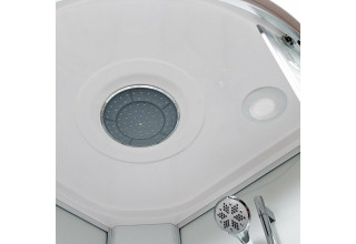 Душевая кабина Deto EM2790 LED с гидромассажем