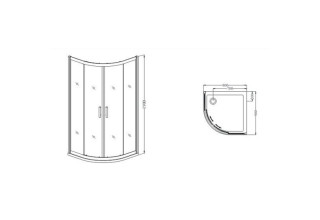 Душевой уголок Dolphin TN-204-J 28912488-22