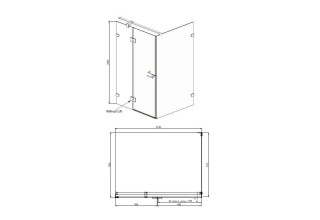 Душевое ограждение Ambassador Abner 10011104L
