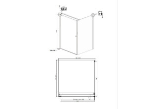 Душевое ограждение Ambassador Nord 13011104