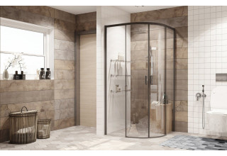 Душевое ограждение Ambassador Queen 11011201 Black