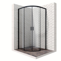 Душевое ограждение Ambassador Queen 11011201 Black