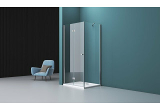 Душевой уголок BelBagno ALBANO-ASH-1-80/100-C-Cr