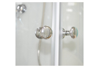 Душевая кабина RGW Andaman AN-208 100x100 стекло прозрачное, профиль матовый хром