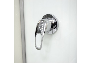 Душевая кабина RGW Andaman AN-208 100x100 стекло прозрачное, профиль матовый хром