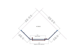 Душевой уголок RGW HO-084W 350608400-25