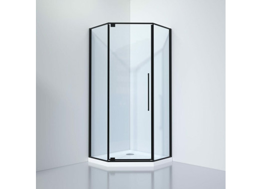 Душевой уголок Black&White S815 BC 100х100х195