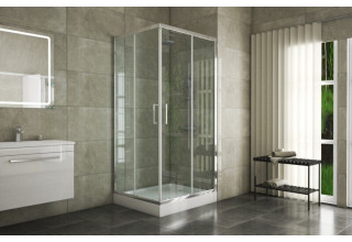 Душевой уголок BRAVAT Line BS090.2202A