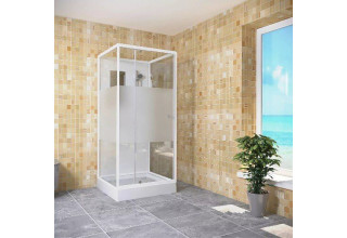 Душевая кабина RGW Andaman OLB-207 90 см, профиль белый
