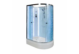 Душевая кабина Deto EM2712 N L LED