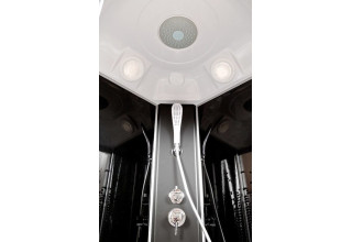 Душевая кабина Deto L810 с гидромассажем и электрикой BLACK