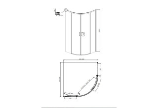 Душевое ограждение Ambassador Queen 11011101