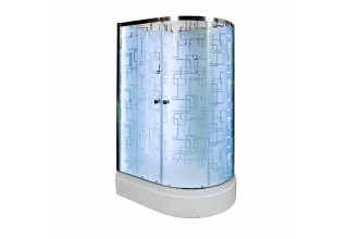 Душевая кабина Deto EM2712 N L LED