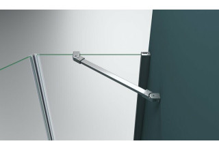 Душевой уголок BelBagno KRAFT-P-1-90-C-Cr-L