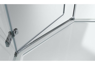 Душевой уголок BelBagno KRAFT-P-1-90-C-Cr-L