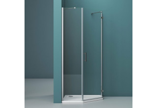Душевой уголок BelBagno KRAFT-P-1-90-C-Cr-L