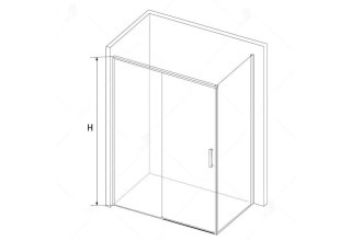 Душевой уголок RGW SV-45 (SV-13 + Z-050-2) 06324519-011