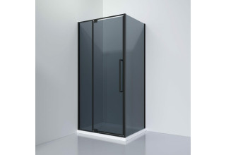 Душевой уголок Black&White S812 BG 100х100х195