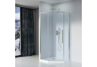 Душевой уголок Black&White S815 CC 100х100х195