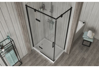 Душевой уголок BRAVAT BLACKLINE BS120.3112AB