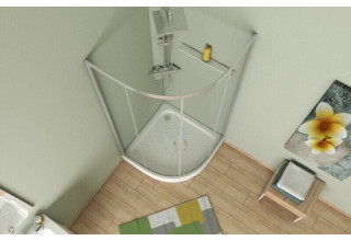 Душевой уголок BRAVAT Line BS090.1201A