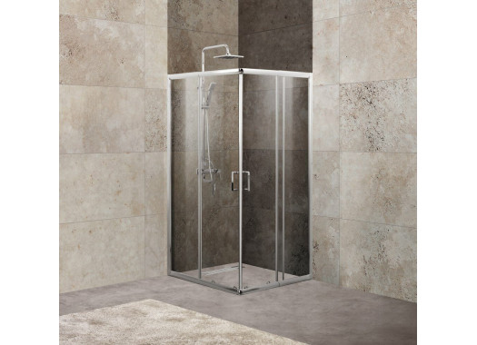 Душевой уголок BelBagno UNIQUE-A-2-85/100-C-Cr