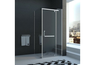 Душевой уголок Veconi Rovigo 90x90x195 стекло прозрачное профиль хром RV18-90K-01-19C1 Душевой уголок Veconi Rovigo 90x90x195 стекло прозрачное профиль хром RV18-90K-01-19C1