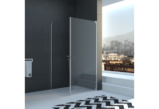 Душевой уголок Veconi Rovigo 90х90х185 стекло прозрачное профиль хром RV23-90K-01-19C2