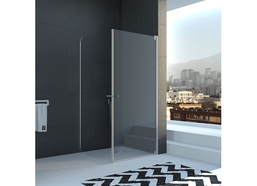 Душевой уголок Veconi Rovigo 90х90х185 стекло прозрачное профиль хром RV23-90K-01-19C2