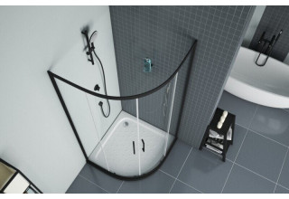 Душевой уголок BRAVAT BLACKLINE BS090.1201B