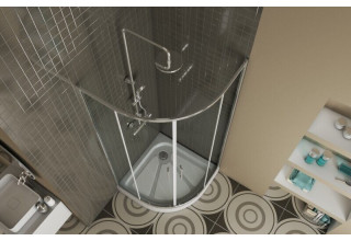 Душевой уголок BRAVAT Drop BS090.1200A