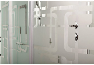 Душевая кабина Deto EM 1512 R с гидромассажем и электрикой