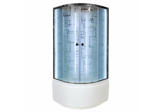Душевая кабина Deto EM4510 N LED