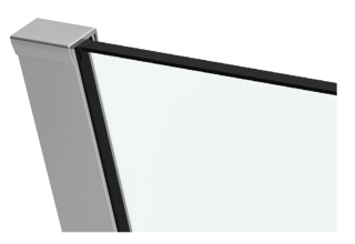 Душевой уголок Black&White S701-1000