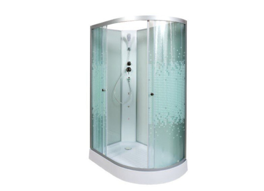 Душевая кабина Deto L902 L N без крыши c гидромассажем