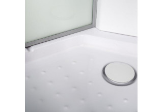 Душевая кабина Deto L902 L N без крыши c гидромассажем